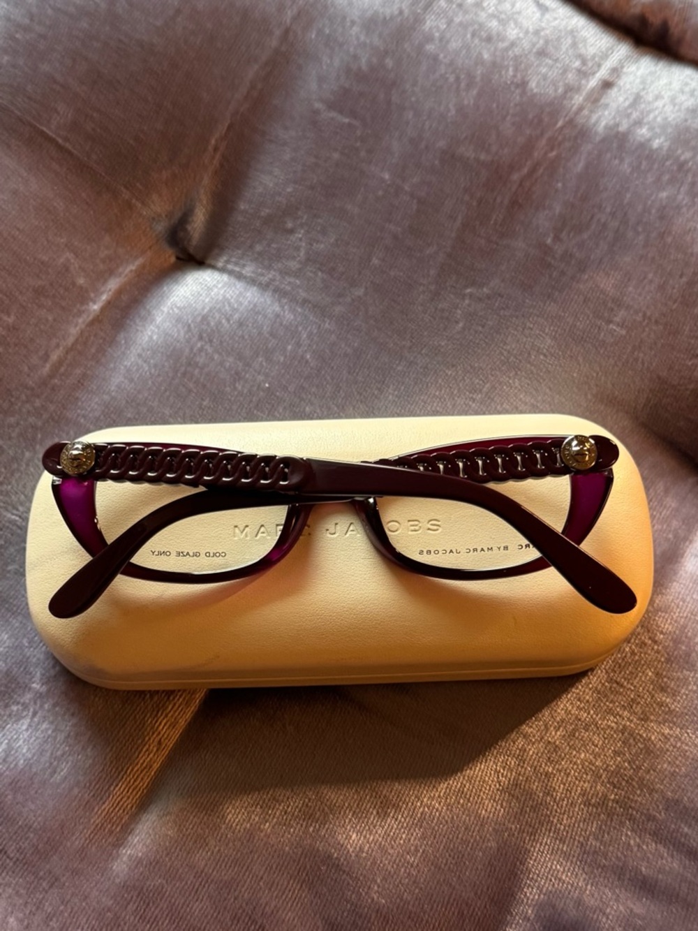 Marc Jacobs Optical frame in deep 🍇 color / NWT